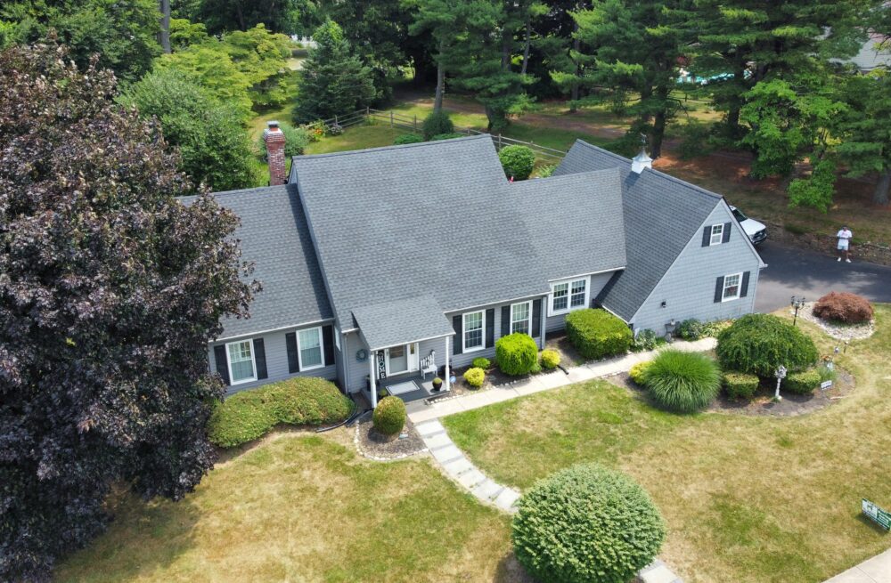 Roof Installation at 55 Snowflake Road, Huntingdon Valley, PA