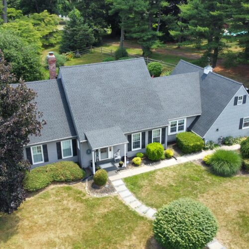 Roof Installation at 55 Snowflake Road, Huntingdon Valley, PA